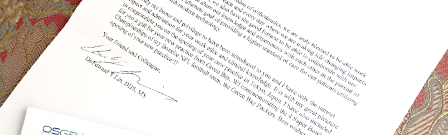 開院に寄せられた声 開院に寄せられた声